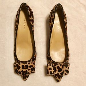 NWOT Talbots leopard / cheetah print heels